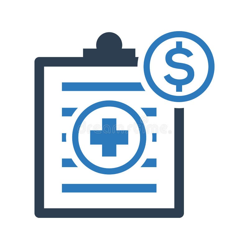 Medical Bill Icon stock vector. Illustration of policy 111287970