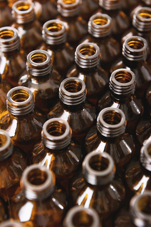 Medical bottles stock image. Image of translucent, brown 23914897