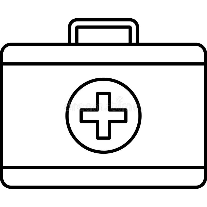 Medical Box Vector Icon with Trendy Background Colors that Can Easily