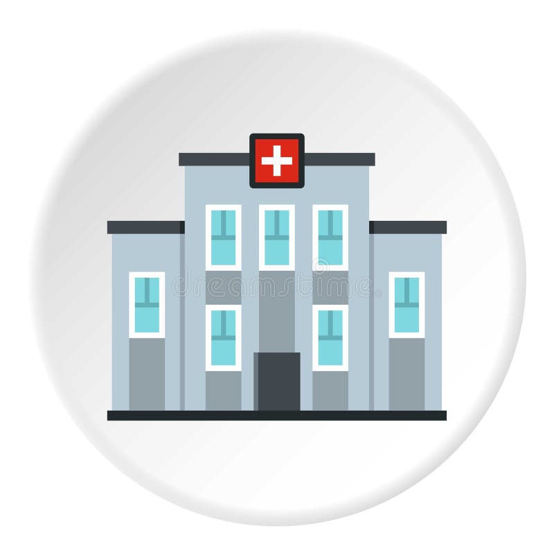 Medical Center Building Icon Circle Stock Vector Illustration Of Element Ambulance 95328333