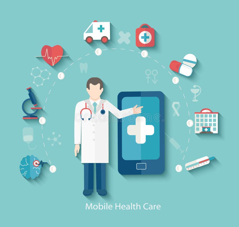 Medical concept, infographic. stock illustration Medical concept, infographic. stock illustration