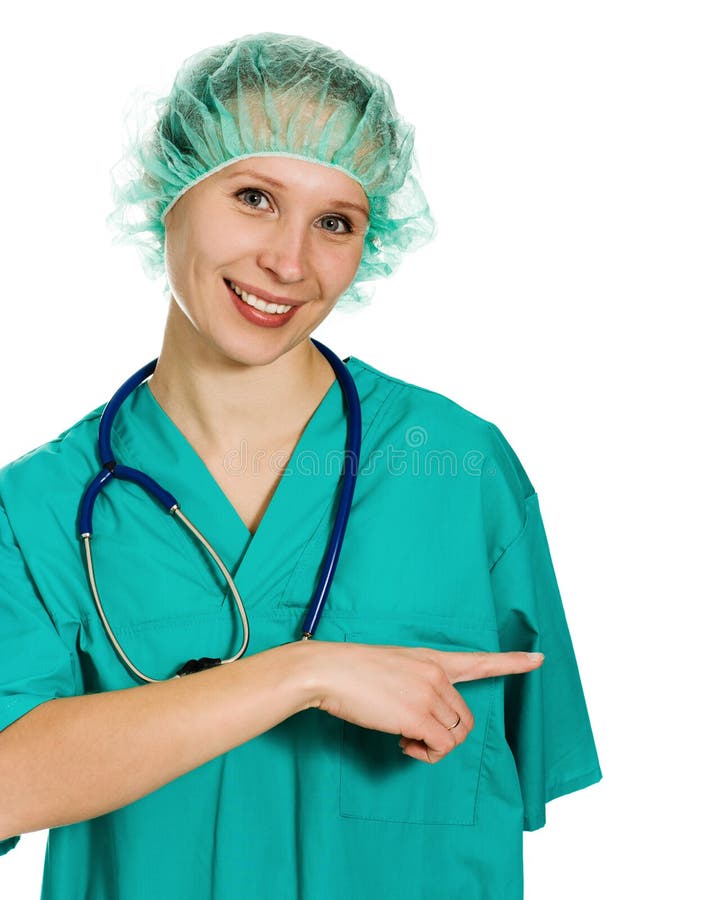 Doctor On A White Background Stock Image Image Of Coat Occupation 29368959