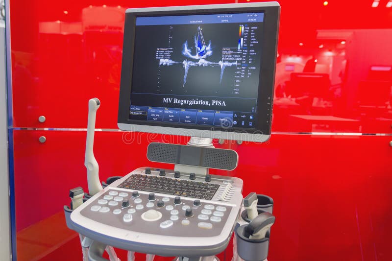 Medical Equipment in the Exhibition Hall Stock Photo Image of