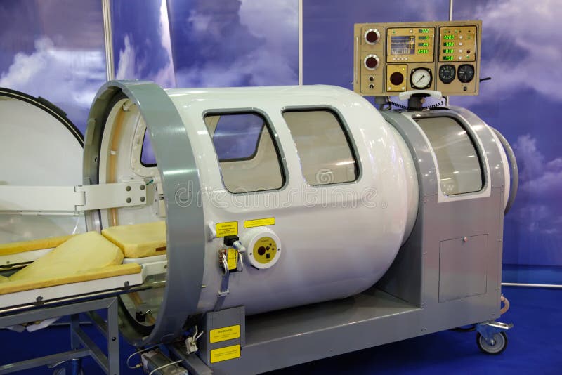 The Medical Equipment, Pressure Chamber Stock Image Image of