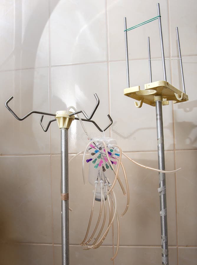 Medical Equipment Stand for Drip Stock Image Image of clinic, empty