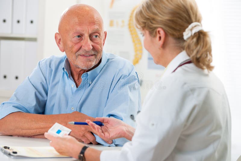 Medical exam stock image. Image of patient, explaining 26863865