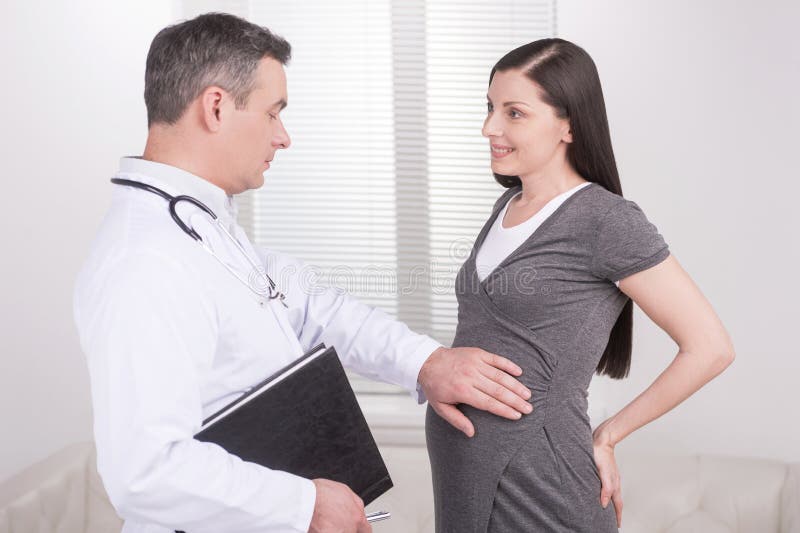 Medical Exam Of Pregnant Woman Stock Image Image 32826071 