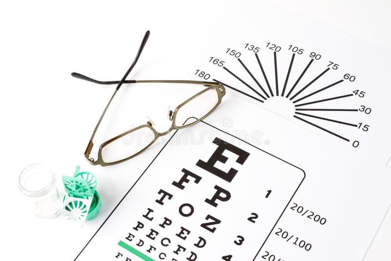 Medical eye chart stock photo. Image of optic, read, medical 80184136