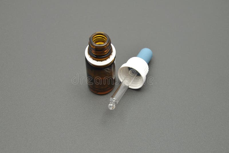 Medical flask stock image. Image of black, bottle, macro 12580575