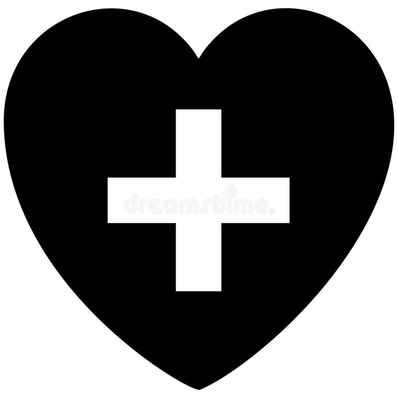 Medical Heart Symbol stock vector. Illustration of health 95313737