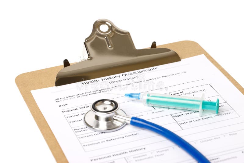 Medical History royalty free stock photos