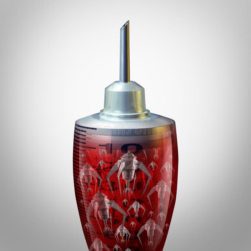 Medical Nano Technology stock illustration