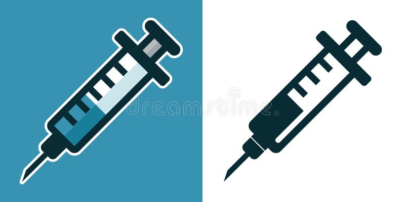 clipart injection syringe