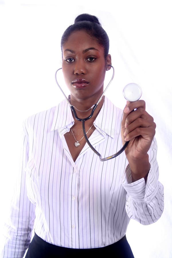 Medical - Nurse - Doctor stock image. Image of caring, black - 813469