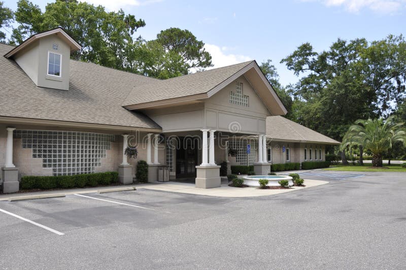 Medical office building royalty free stock image