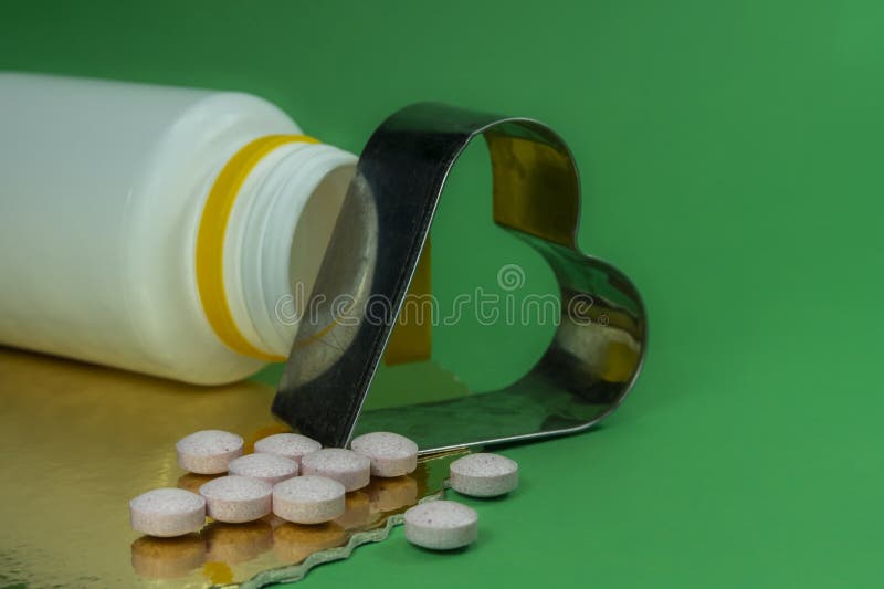 Download Iron Pills In Green Bottle Stock Photo Image Of Yellow 22531158 Yellowimages Mockups