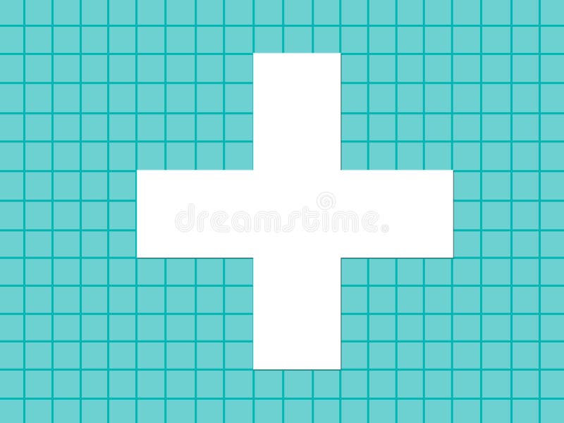 Medical plus stock illustration. Illustration of symbol 130073