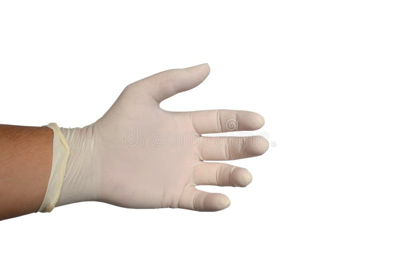 Medical Rubber Gloves stock photo. Image of health, white 21946604