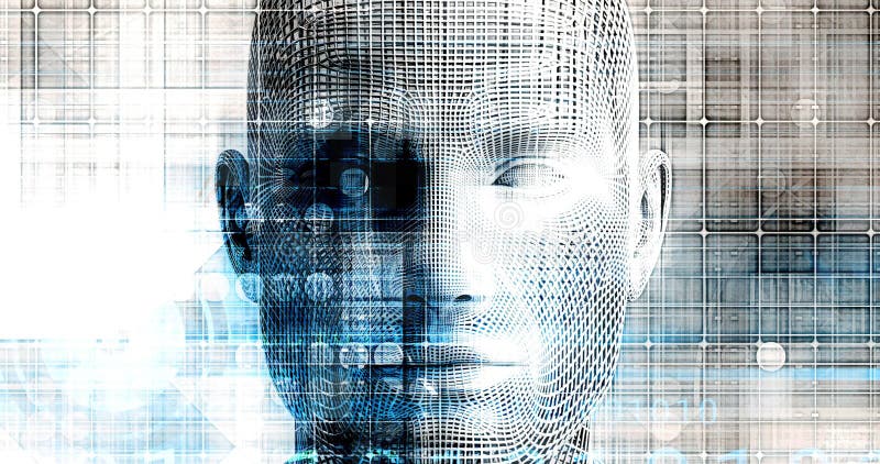 Medical Science and Futuristic Technology Concept Abstract Looping stock illustration