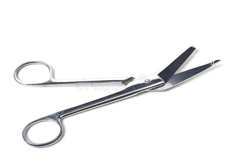 Medical scissors isolated stock image. Image of tool, surgical 5966519