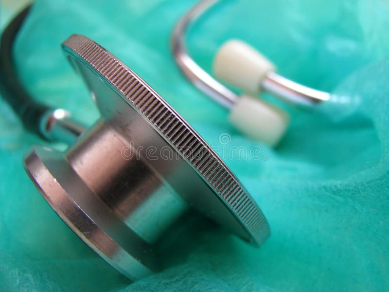 Otoscope and Opthalmoscope Set for Ear Eye Examination with Stethoscope Stock Photo Image of