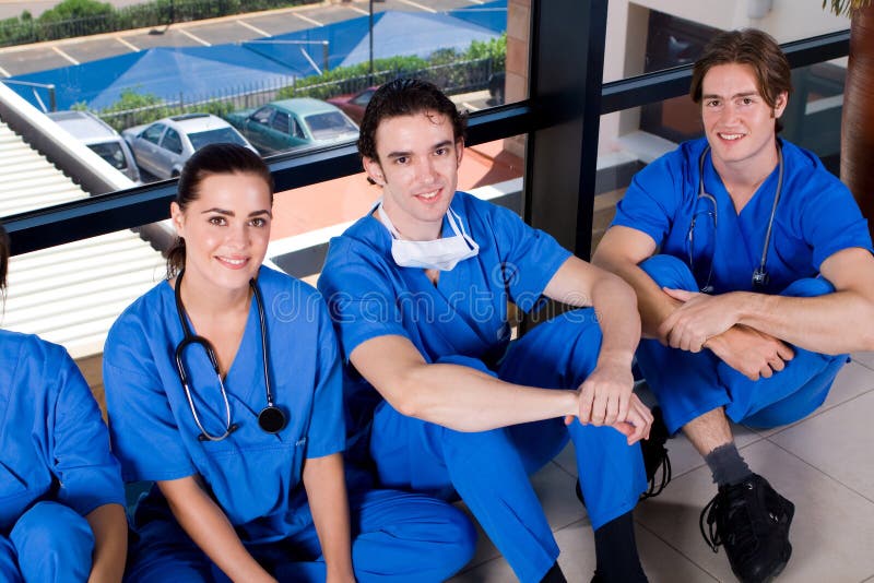 Medical staff stock photo. Image of discussion, intern 9085756
