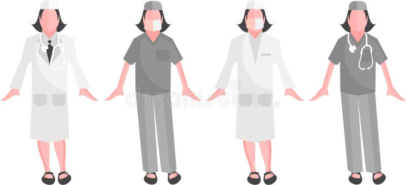 Medical staff - Vector Surgeon