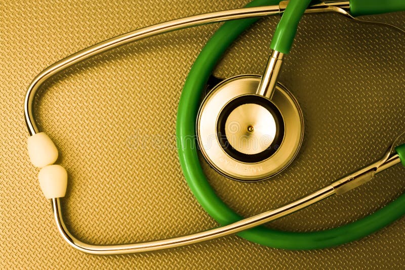 Medical stethoscope. stock photo. Image of cardiology 33103694