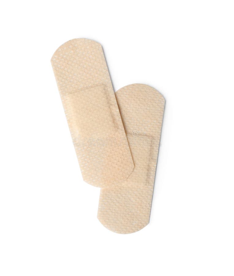Medical Sticking Plasters Isolated. First Aid Item Stock Image - Image ...