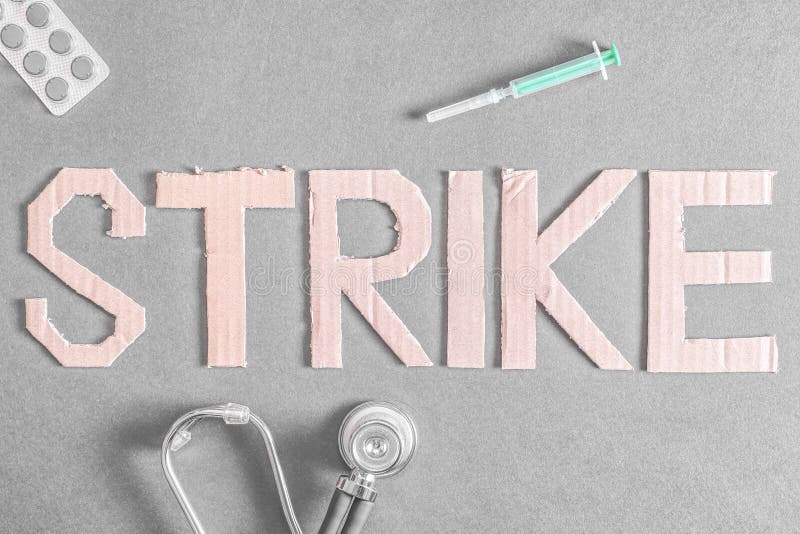 Medical strike stock images Medical strike stock images