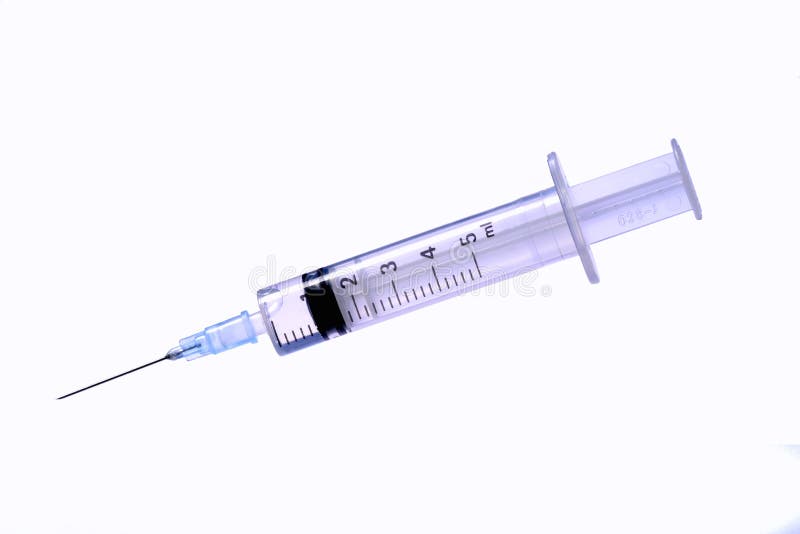 Small Syringe With Long Needle Stock Photo, Picture and Royalty Free Image.  Image 3798398.