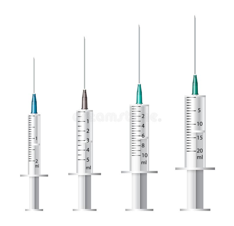 clipart injection needle sizes