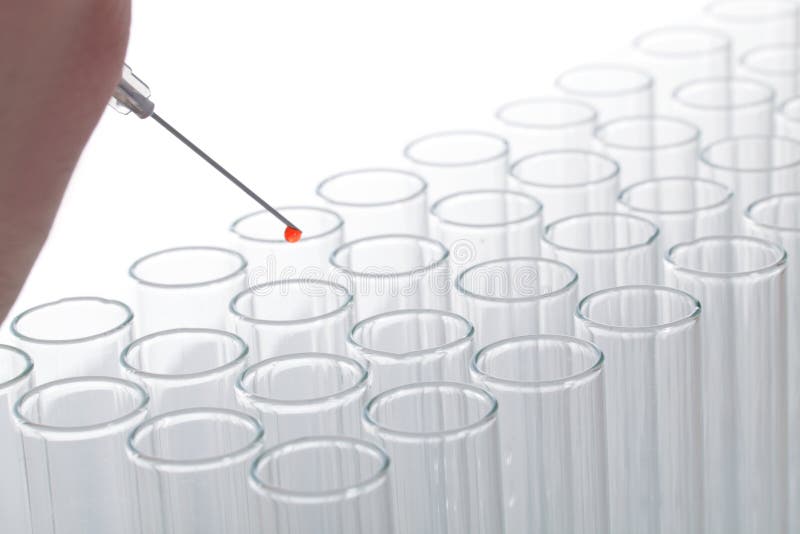 Medical test tubes stock image. Image of hospital, vaccination 16246539