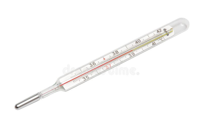 Body Thermometer Displaying Healthy Human Body Temperature 36. 6 Gradis