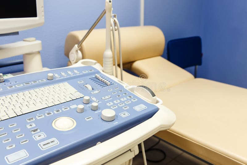 Medical Ultrasound Diagnostic Machine Stock Photo Image of clinic
