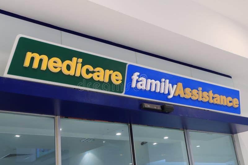 Medicare Department of Human Services Australia royalty free stock photos Medicare Department of Human Services Australia royalty free stock photos