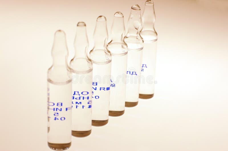 Medication ampoules stock photo. Image of medicine, vitamin 2651980