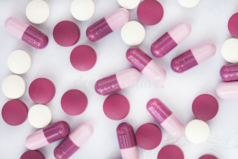 medication with a feminine color twist