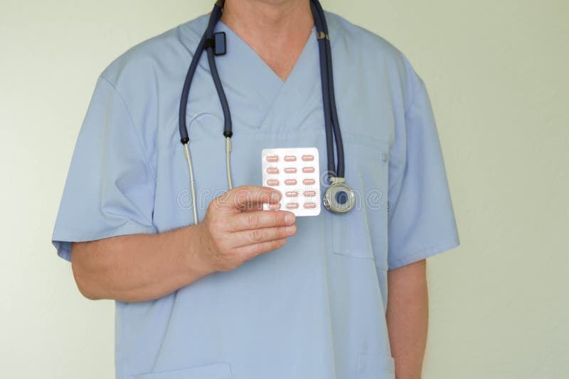 a medicine plastic bag