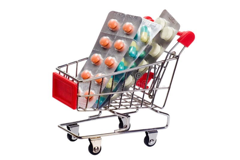 Medicina no trole imagens de stock Medicina no trole imagens de stock