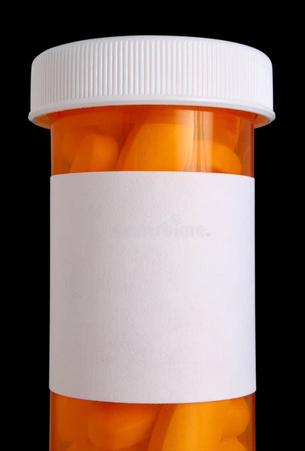 Medicine bottle with pills stock image. Image of medicine 1670983