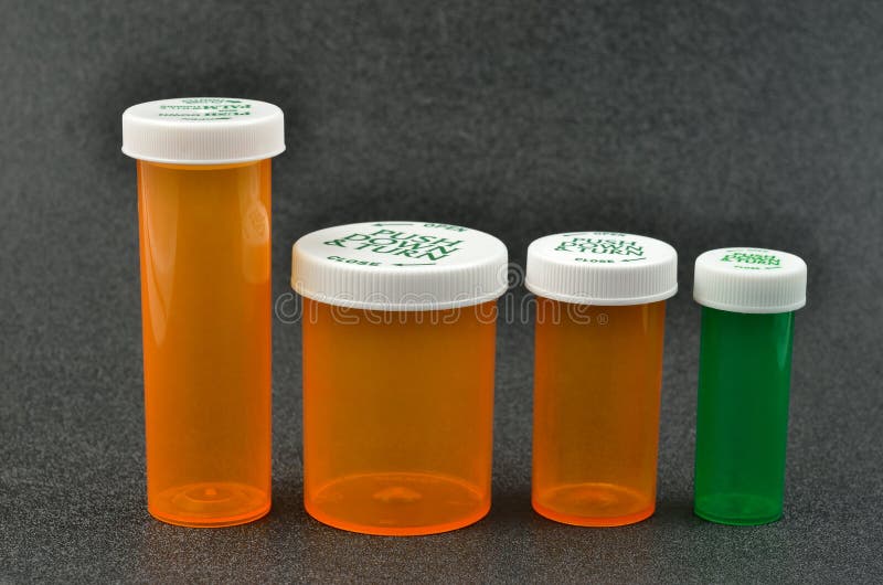 Medicine Bottles with Child Proof Caps