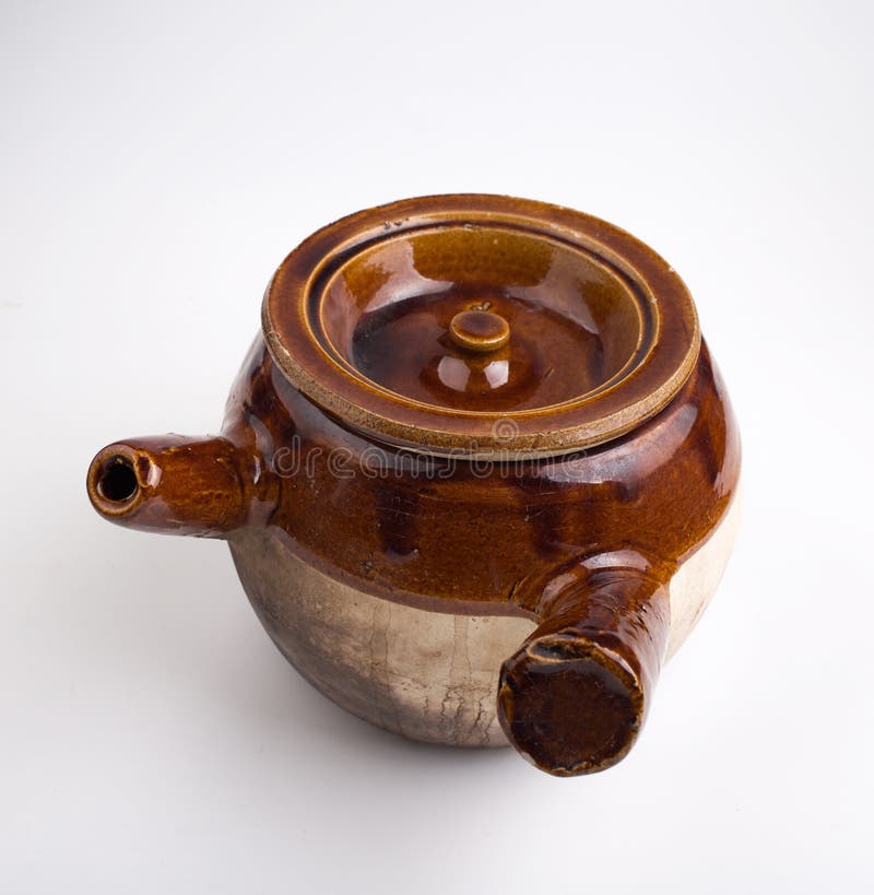 Medicine earthen pot stock photo. Image of herbal, remedy 106703852