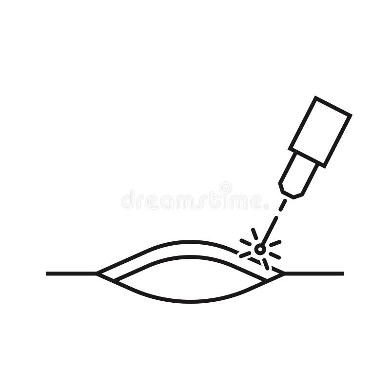 Medicine laser icon. Vector stock illustration