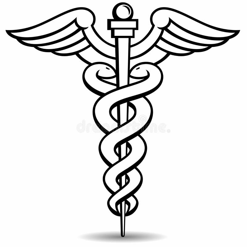 Medicine, Logo, Snakes, Sign | Tıp, Filografi, Çizim
