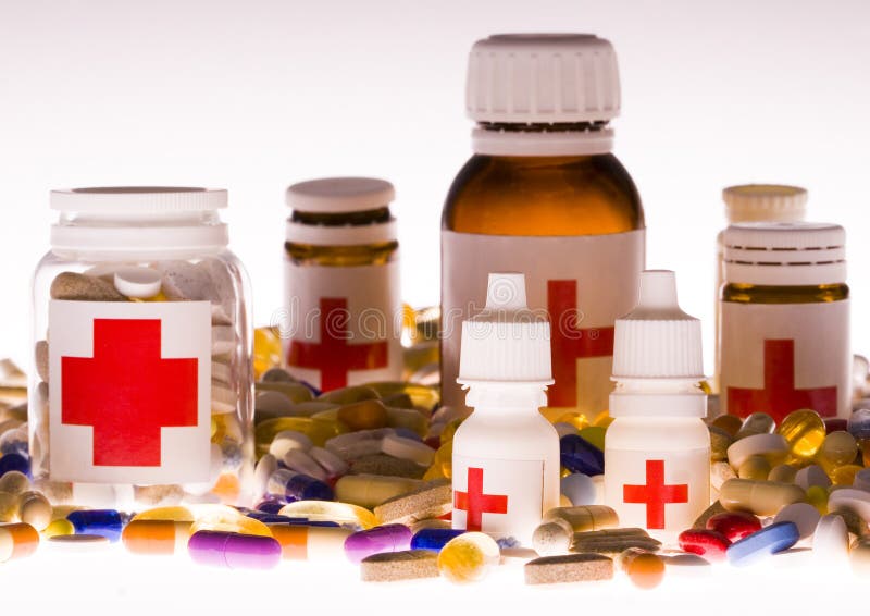 Medicines collection stock photo. Image of sick, colour 3484230