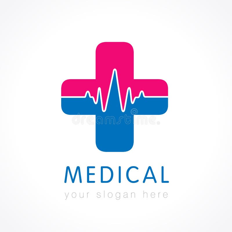 Medicinsk logotyp royaltyfri illustrationer Medicinsk logotyp royaltyfri illustrationer