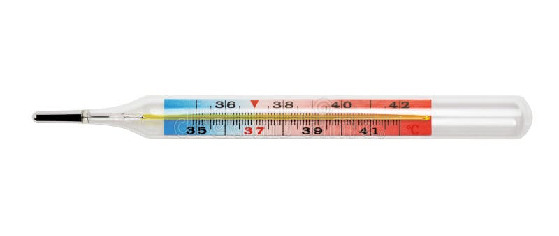 Medicinsk termometer royaltyfria foton Medicinsk termometer royaltyfria foton