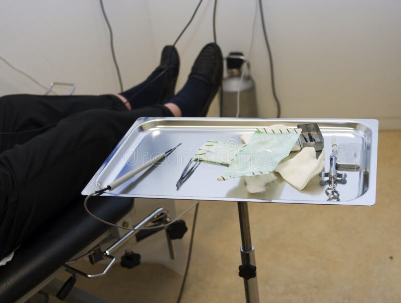 Medicinskt ingrepp fotografering för bildbyråer