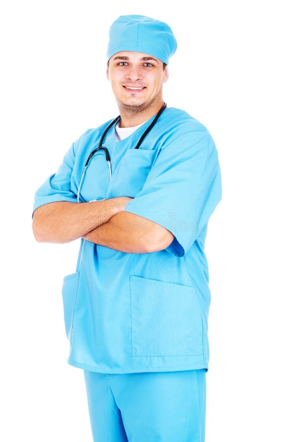 Medico su fondo bianco immagini stock libere da diritti Medico su fondo bianco immagini stock libere da diritti